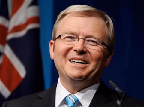 Ông Kevin Rudd nhậm chức Thủ tướng Australia ảnh 1