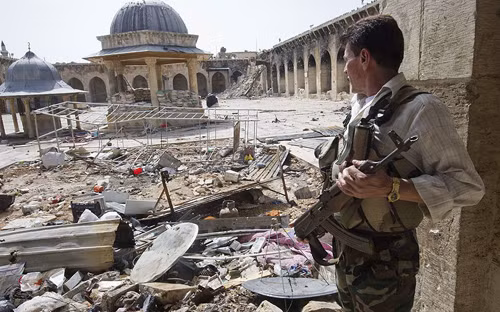 Nham nhở Aleppo sau những trận giao tranh ảnh 1