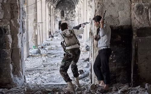 Nham nhở Aleppo sau những trận giao tranh ảnh 2