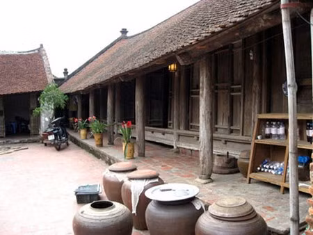Trùng tu nhà cổ tại làng cổ Đường Lâm ảnh 1