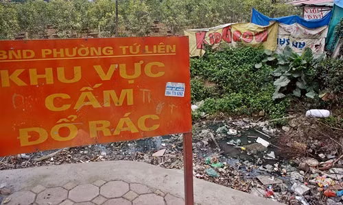 Kênh mương Tứ Liên ngập trong rác ảnh 7