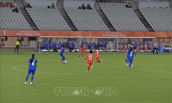ASIAD 2026: Đội tuyển nữ Việt Nam hòa Thái Lan, thẳng tiến vào tứ kết