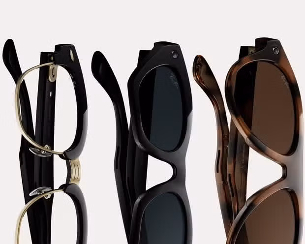 Mẫu kính AI Ray-Ban Meta Gen 3 mới có nhiều kiểu dáng, tùy chọn có hoặc không có camera. Ảnh: Meta