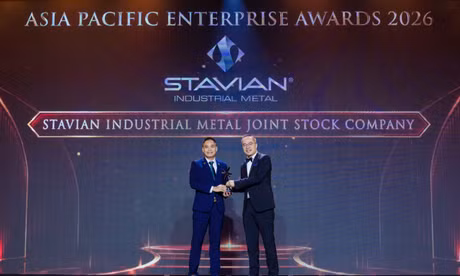 Stavian Industrial Metal nhận ‘Cú đúp’ giải thưởng tại APEA 2026