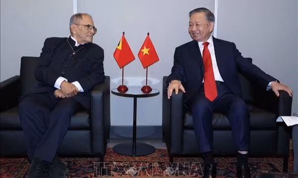 Tổng Bí thư, Chủ tịch nước Tô Lâm gặp Tổng thống Timor Leste