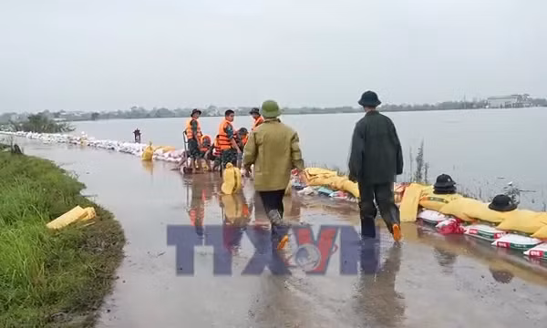 'Rốn lũ' Trần Phú chủ động ứng phó ngập lụt