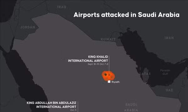 Houthi tiếp tục cảnh báo Saudi Arabia