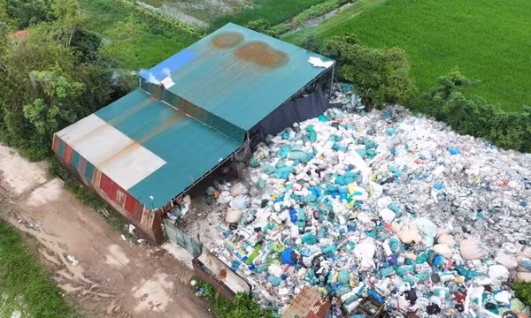 Mạnh tay loại bỏ các cơ sở tái chế phế liệu nhựa gây ô nhiễm môi trường