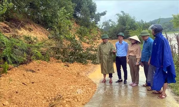 Hà Tĩnh hỗ trợ, khắc phục hậu quả mưa lớn