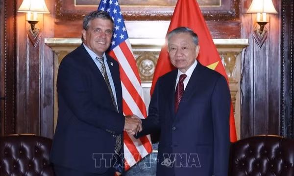 Tổng Bí thư, Chủ tịch nước Tô Lâm tiếp Quyền Giám đốc USTDA