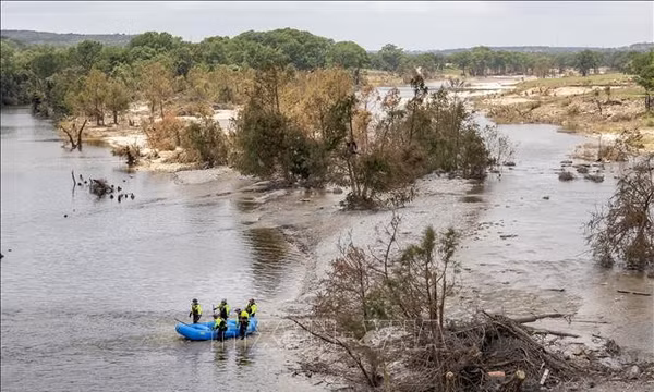Điện thăm hỏi lũ quét ở bang Texas, Hoa Kỳ