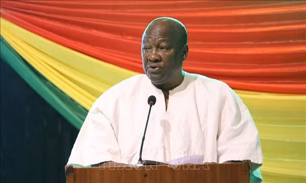 Điện mừng Tổng thống nước Cộng hòa Ghana 