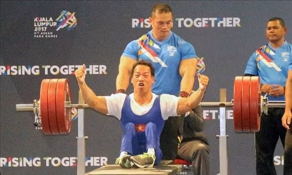 Asian Para Games 2026: Đô cử Lê Văn Công giành HCB