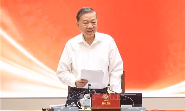 Tổng Bí thư, Chủ tịch nước Tô Lâm chủ trì phiên họp về hoàn thiện thể chế và thực thi pháp luật
