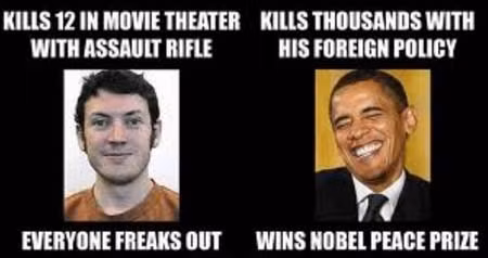 Tổng thống Obama bị so sánh với sát thủ rạp chiếu phim ảnh 1