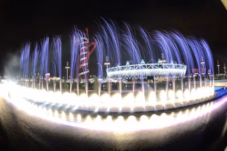 Tưng bừng những màn pháo hoa khai mạc Olympic 2012 ảnh 13