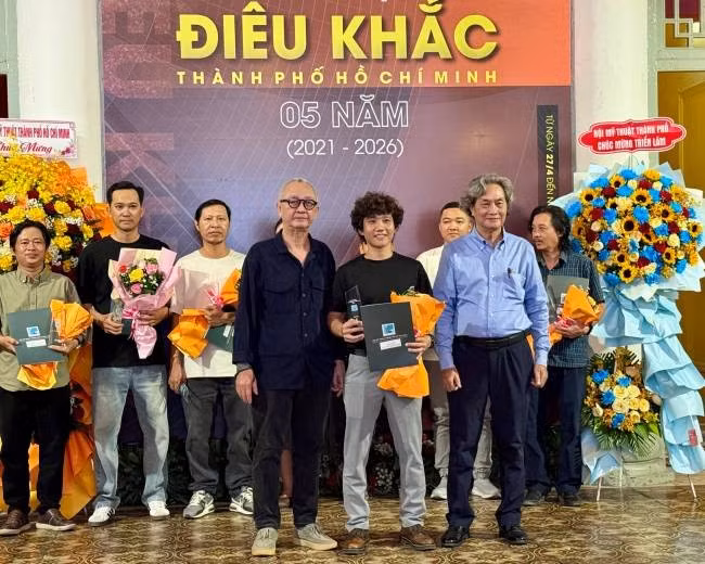Khai mạc triển lãm và giải thưởng Mỹ thuật 2026 - Điêu khắc Thành phố 5 năm