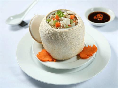 Về Bến Tre ăn cơm dừa tôm rang