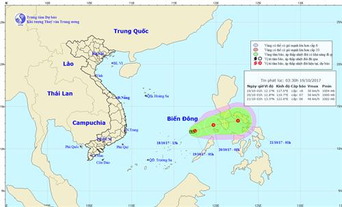 Thời tiết ngày 19/10: Mưa lớn ở Trung Bộ và Nam Bộ, áp thấp trên biển Đông