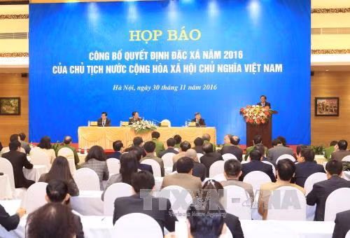 Năm 2016, đặc xá hơn 4.380 phạm nhân ảnh 1