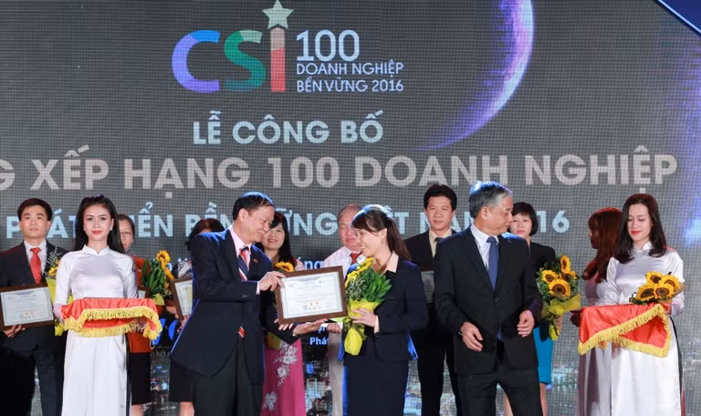 SHB là doanh nghiệp bền vững Việt Nam 2016 ảnh 1