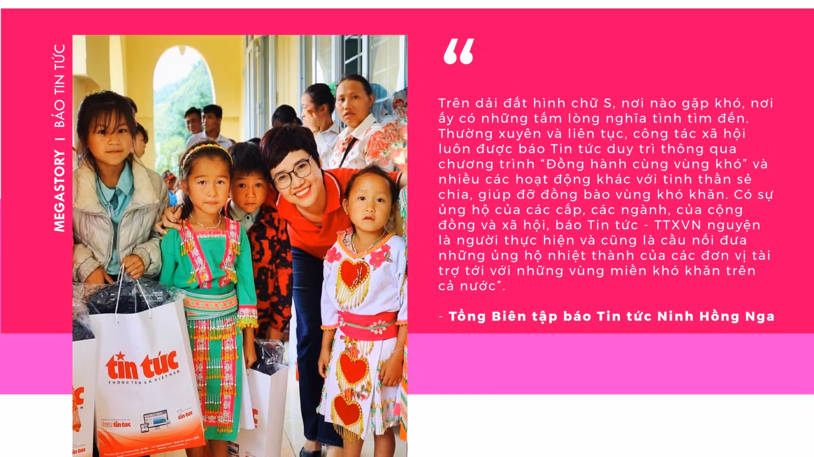 Báo Tin tức với một thập kỷ 'Đồng hành cùng vùng khó' ảnh 4