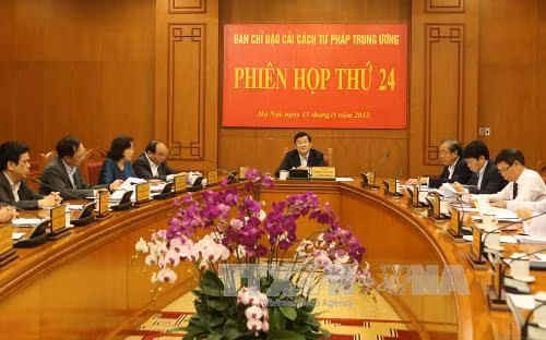 Chủ tịch nước chủ trì họp Ban Chỉ đạo Cải cách tư pháp TW ảnh 2