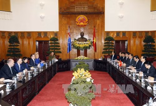 Thủ tướng Nguyễn Tấn Dũng hội đàm với Thủ tướng New Zealand ảnh 2