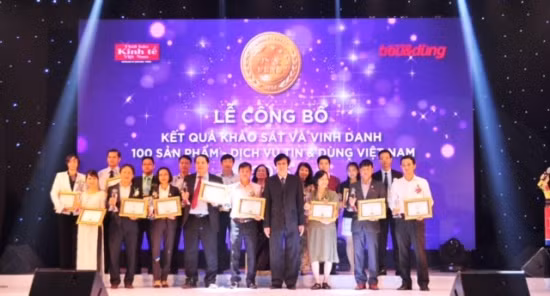 Vinamilk 3 năm liên tiếp được bình chọn thương hiệu "Tin và dùng" ảnh 1