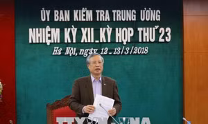  Ủy ban Kiểm tra Trung ương đề nghị xem xét, kỷ luật nhiều lãnh đạo tỉnh