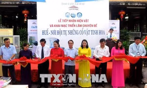 Bảo tàng Lịch sử Thừa Thiên - Huế tiếp nhận hơn 260 cổ vật