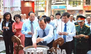 Khánh thành Đài Tưởng niệm 'Biệt động Thành đánh Đài Phát thanh Sài Gòn năm 1968' 