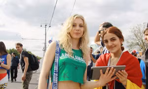 Ngắm những hot girl Nga xinh đẹp ở World Cup 2018