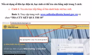 Đã có điểm thi vào lớp 10 THPT của Hà Nội, link tra cứu tại đây