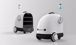 Hàn Quốc phát triển robot giao đồ ăn tại nhà 