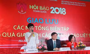 Hội Báo toàn quốc lần đầu tiên có giao lưu với các nữ tổng biên tập