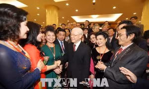 Tổng Bí thư tiếp đoàn kiều bào tiêu biểu về đón Xuân Quê hương 2018 