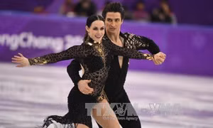 Olympic PyeongChang 2018: VĐV Canada lập kỷ lục khiêu vũ trên băng