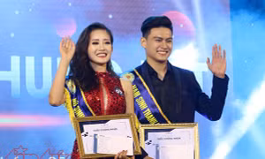 Nam thanh, nữ tú Học viện Tài chính tranh tài sinh viên thanh lịch 