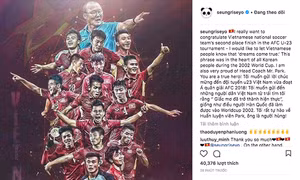 Ca sĩ nhóm BigBang chúc mừng U23 Việt Nam: ‘Giấc mơ đã trở thành hiện thực’
