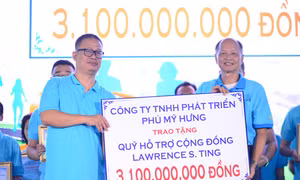 Quyên góp 3,1 tỷ đồng ủng hộ người nghèo đón Tết