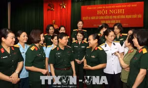 Một năm xây dựng điểm Hội phụ nữ vững mạnh xuất sắc trong toàn quân 