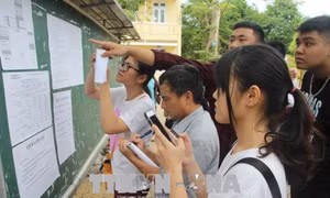 Kịp thời sửa chữa sai sót về thủ tục cho thí sinh dự kỳ thi THPT Quốc gia 2018 