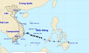 Tin cuối cùng về cơn bão số 1
