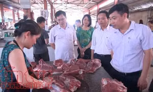 Kiểm tra vệ sinh an toàn thực phẩm tại Thanh Hóa