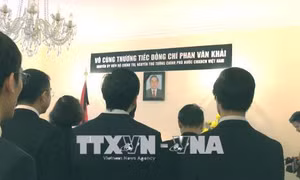 Lễ viếng và mở Sổ tang tưởng nhớ nguyên Thủ tướng Phan Văn Khải tại nhiều quốc gia