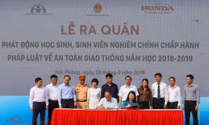 Xây dựng văn hóa an toàn giao thông từ ý thức học sinh, sinh viên