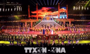 Festival Huế 2018: Ấn tượng các chương trình chợ quê và trưng bày, triển lãm