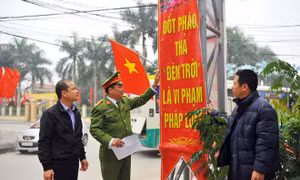 Công an huyện Nho Quan trấn áp tội phạm, đảm bảo an ninh trật tự dịp giápTết