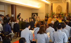 Đại lễ cầu siêu tại Tokyo cho các chiến sỹ hy sinh trong trận chiến Gạc Ma 